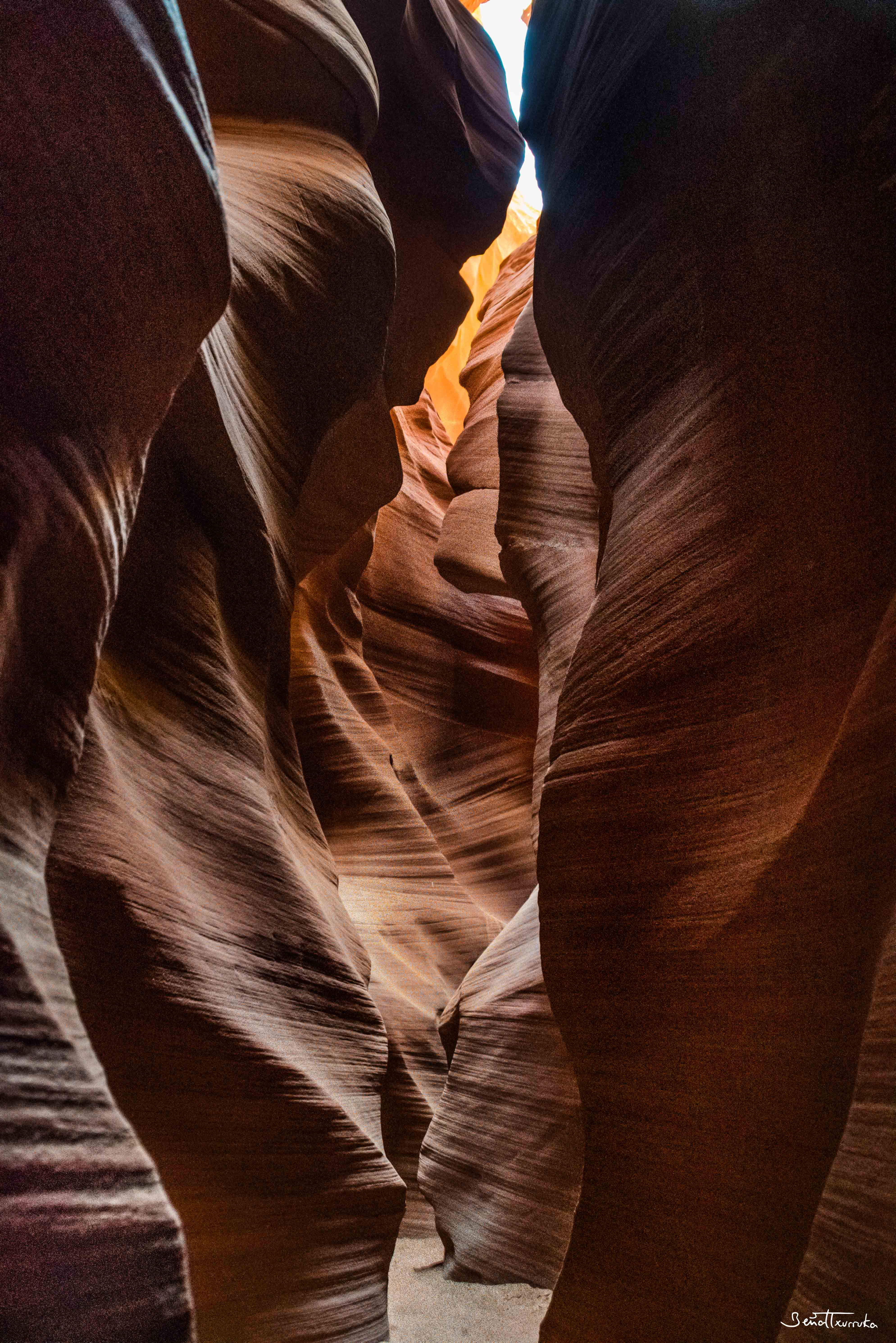 Slot canyon